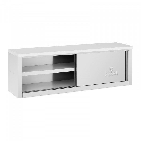 Szafka wisząca - 1500 x 400 x 500 mm - obciążenie 1 półki: 75 kg - Royal Catering ROYAL CATERING 10012558 RCAT-150/40/50-C