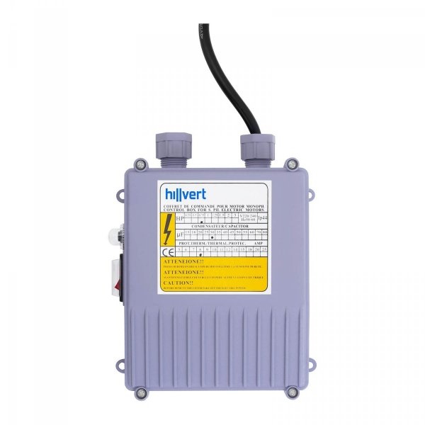 Pompa głębinowa - 550 W - do 80 m - stal nierdzewna HILLVERT 10090123 HT-ROBSON-SP550-80