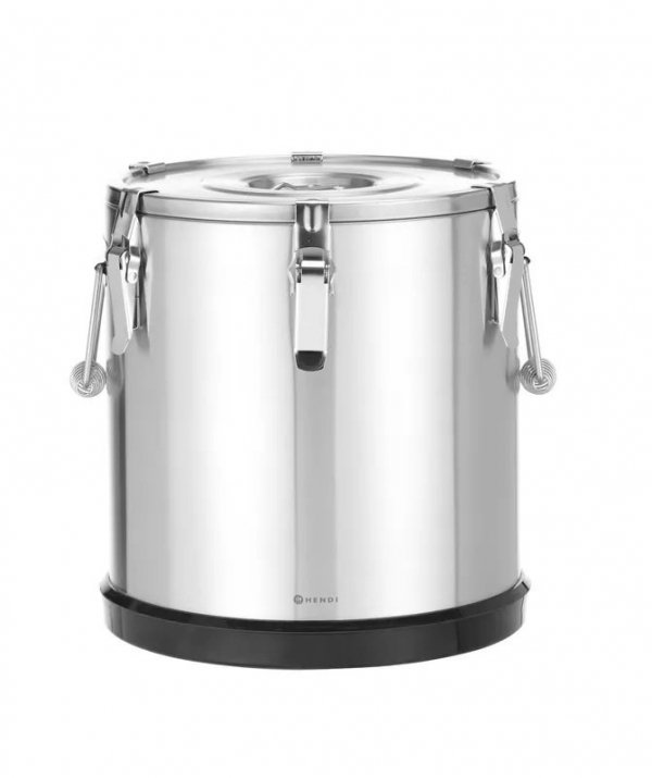 Termos ze stali nierdzewnej do transportu żywności, HENDI, Kitchen Line, 25 l, 25L, srebrny HENDI 707531 707531
