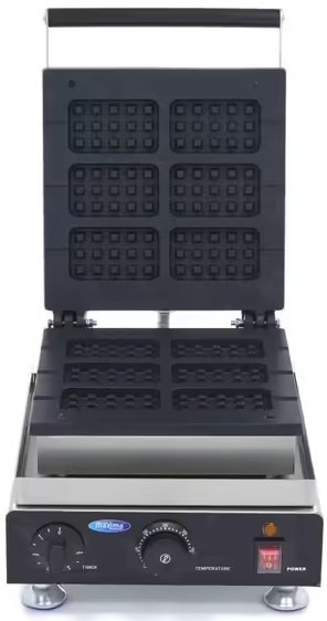 Gofrownica belgijskie gofry lolly waffle na patyku 1750W Maxima 09374250 8719632128069