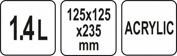POJEMNIK TERMOIZOLACYJNY DO WINA 1,4L YATO YG-07147 YG-07147