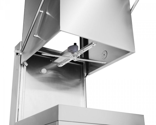 ZMYWARKA KAPTUROWA RQ1000DP | 500X500 | STEROWANIE ELEKTROMECHANICZNE | POMPA SPUSTOWA | 728X816X1505/1987 MM | 10,8 KW