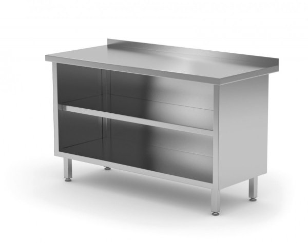 Stół przyścienny szafka otwarta 700 x 700 x 850 mm POLGAST 129077 129077