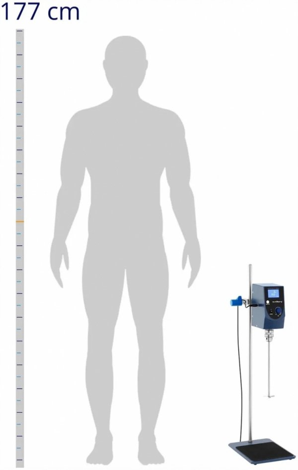 Mieszadło laboratoryjne do 40l 100-2500 obr./min STEINBERG SBS-MR-2540 10031063 4062859140739