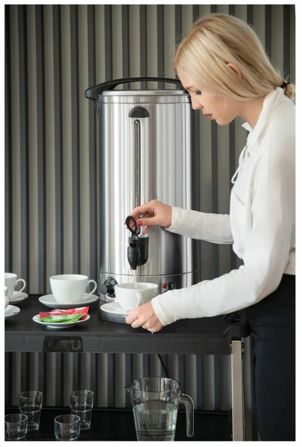 Warnik do wody - 23,5 l - 2500 W - stal nierdzewna - dwuściankowy ROYAL CATERING 10011696 RC-WBDW23