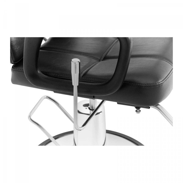 Fotel fryzjerski - zagłówek i podnóżek - 52 - 64 cm - 150 kg - czarny PHYSA 10040684 PHYSA KESWICK BLACK
