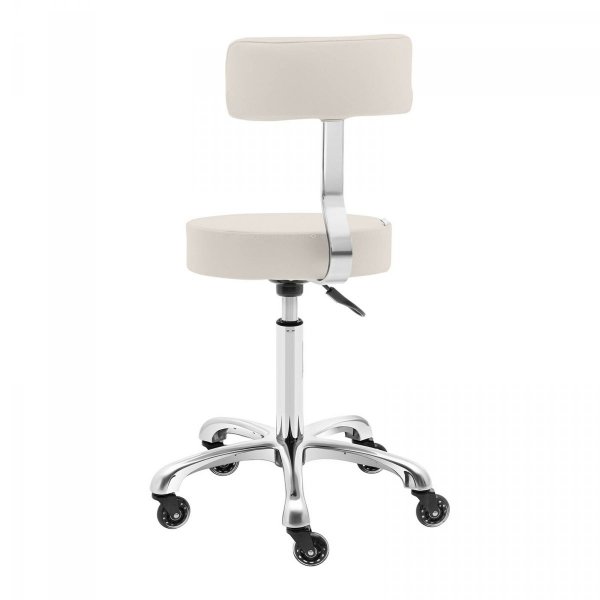 Krzesło kosmetyczne 540-720mm beżowe PHYSA 10040611 WELLS BEIGE