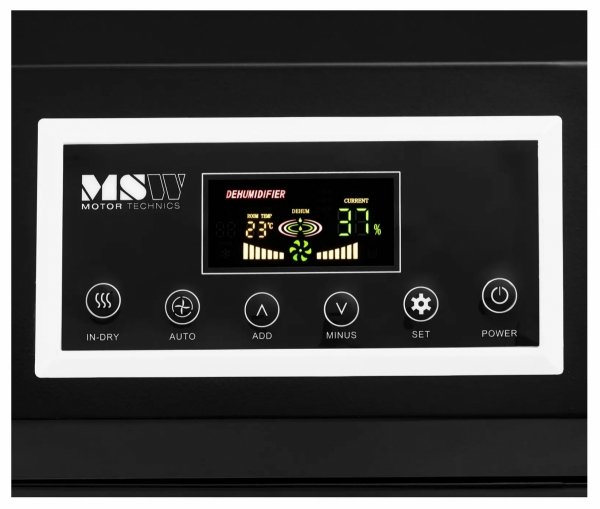 Osuszacz - 138 l/ 24 h - 50-230 m² - 857 m³/h - z uchwytem MSW 10062138 MSW-DEH4090H 