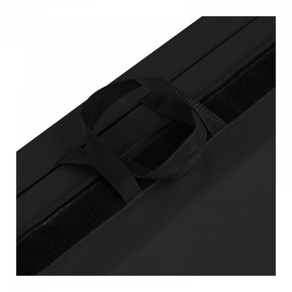 Mata gimnastyczna - 200 x 120 x 5 cm - składana - czarna - obciążenie do 170 kg GYMREX 10230196 GR-FM_19