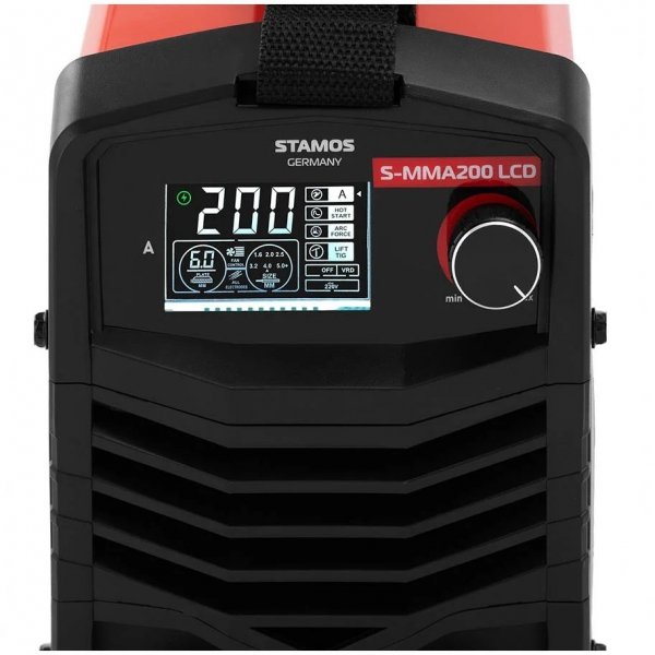 Spawarka MMA 200 A STAMOS 10021413 S-MMA200 LCD