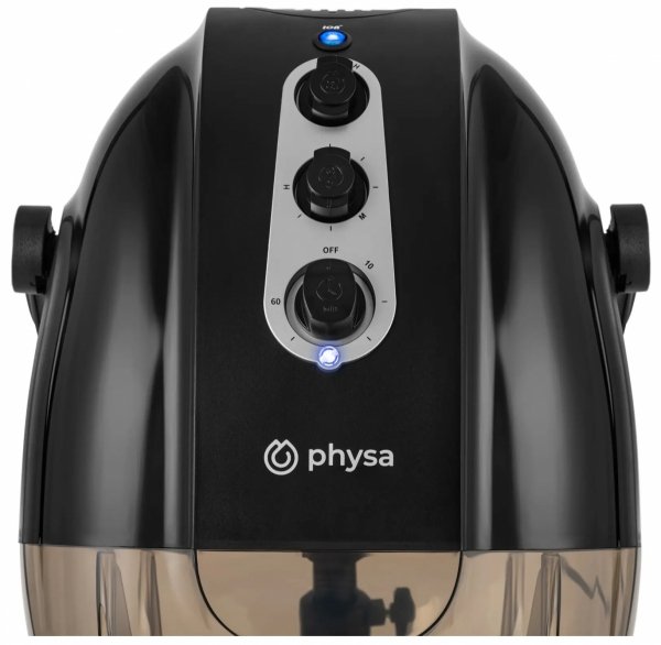 Suszarka hełmowa do włosów - z jonizacją i statywem - 1000 W - czarna - 70°C Physa 10040803 PHY-HD_02