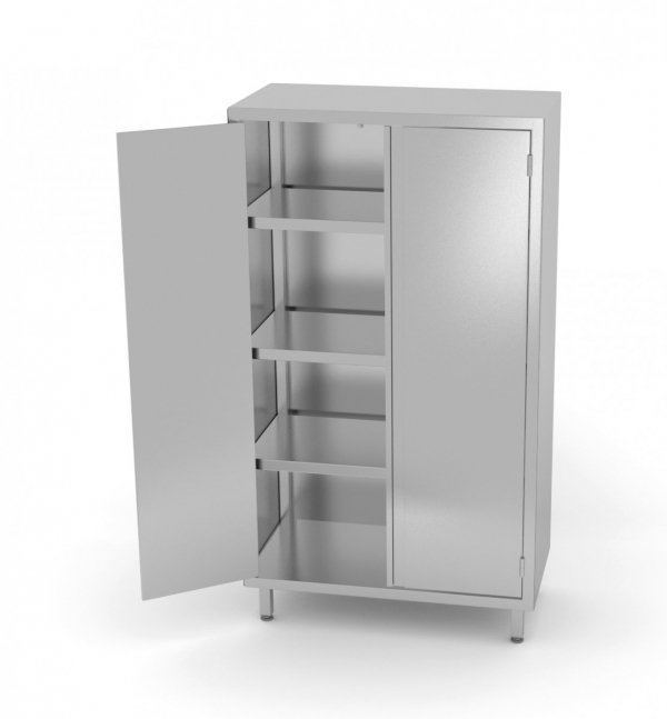 Szafa magazynowa z drzwiami na zawiasach 800 x 700 x 1800 mm POLGAST 304087 304087