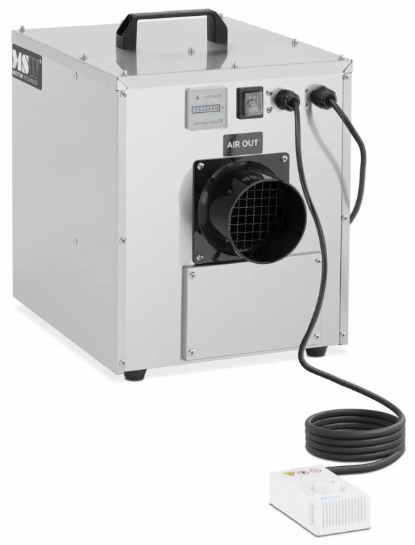 Osuszacz powietrza adsorpcyjny - 200 m³/h - 36 l/24 h MSW 10062458 MSW-DEH 200PT