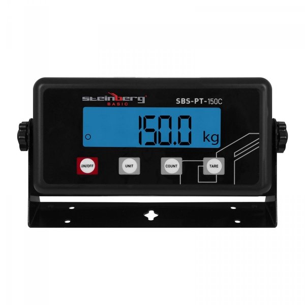 Waga paczkowa - 150 kg / 20 g - terminal LCD STEINBERG 10030147 SBS-PT-150C