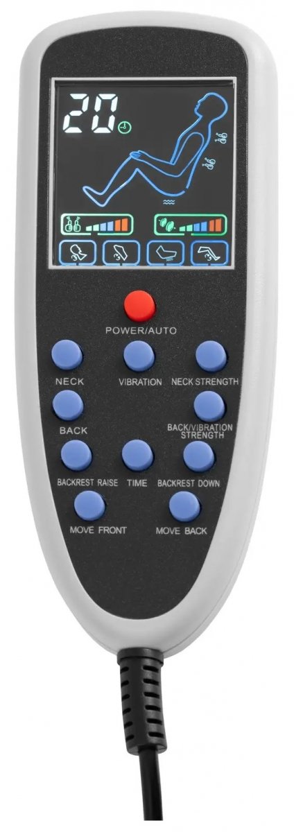 Fotel do pedicure elektryczny - brodzik na stopy - 105 W - 150 kg - biały - funkcja masażu Physa 10040727 PHY_PSC_01