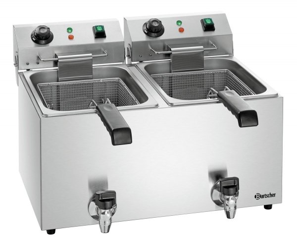 FRYTOWNICA &quot;SNACK IV&quot; PLUS 2X5,5L BARTSCHER A162824E A162824E