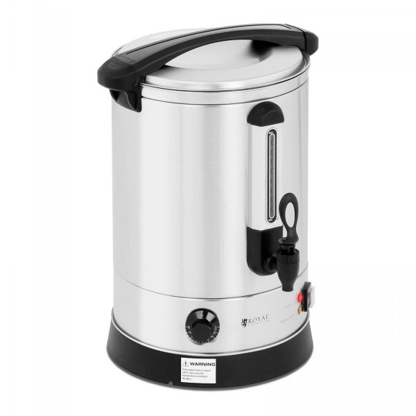 Warnik do wody - 14,5 l - 2500 W - stal nierdzewna - dwuściankowy ROYAL CATERING 10011698 RC-WBDW14
