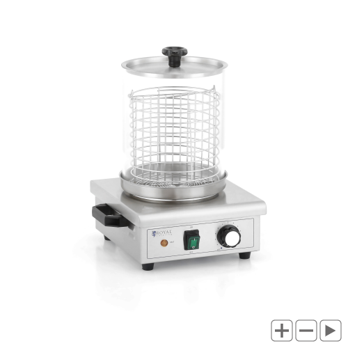 Podgrzewacz do hot dogów - 450 W - Royal Catering ROYAL CATERING 10012004 RCPHW 450
