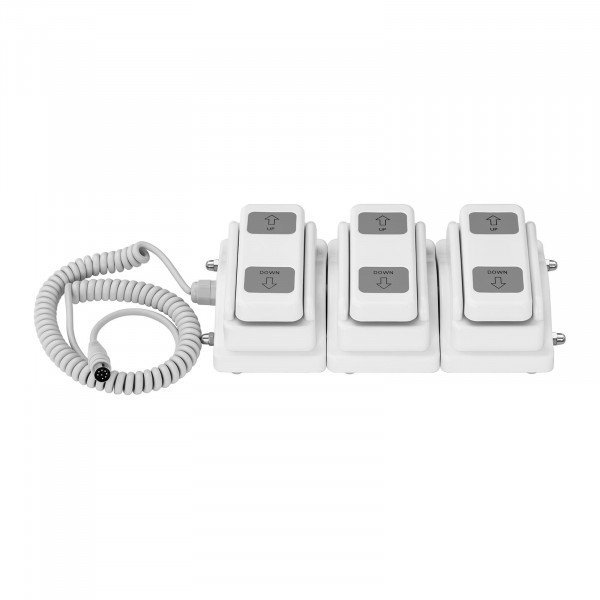 Włącznik nożny - 3 przełączniki PHYSA 10040486 PHY-FP-7