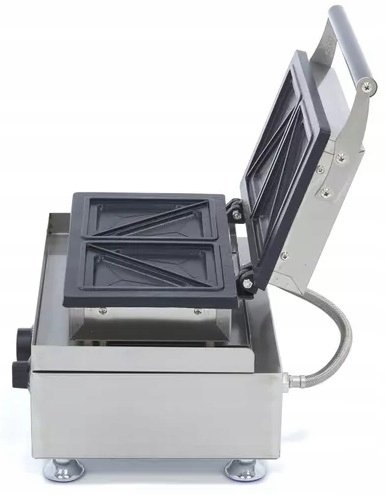 Opiekacz do Kanapek Panini Profesjonalny 2 sztuki 1750W z Tacą Ociekową MAXIMA 09374170 8719632127796