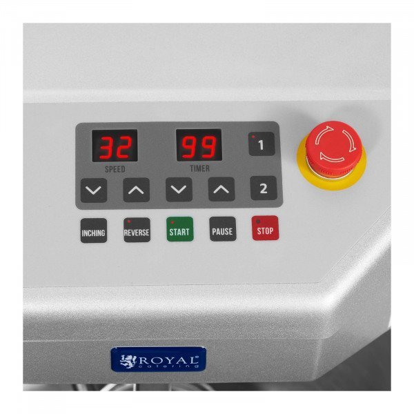 Mikser spiralny - 33 l - Royal Catering - 1800 W ROYAL CATERING 10012178 RCPM-30,1S