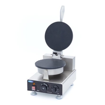 Gofrownica do rożków kształt rożku  21cm 1000W MAXIMA 09374245 09374245