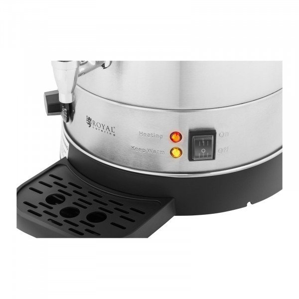 Warnik do wody - 19.7 l - 2500 W - ociekacz - srebrny ROYAL CATERING 10012455 RC-WBDW21