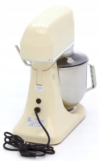 Robot Kuchenny Mikser Planetarny 7L Kość Słoniowa MAXIMA 8720783971121 09360780