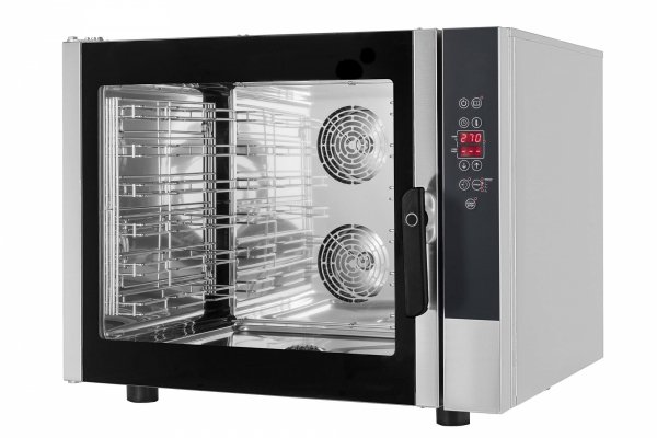 Piec konwekcyjno-parowy VS DP 006E | 6x 600x400mm | 6xGN1/1 | sterowanie elektroniczne