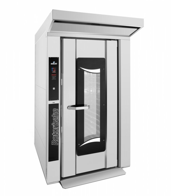 Gazowy piec obrotowy piekarniczy | rotacyjny | 15 blach | 34,8 kW | 1150x1390x2320 | Rotorbake T5 15T Classic