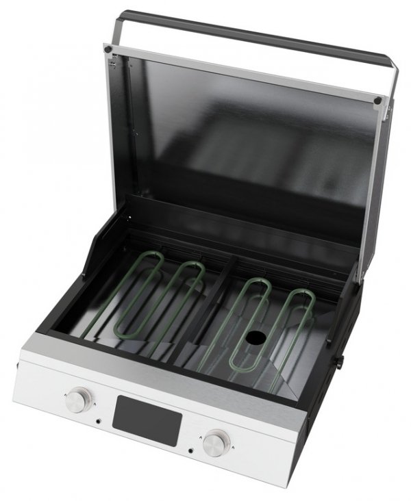 GRILL ELEKTRYCZNY YATOMI 2300W, PANEL LED YATO YG-20071