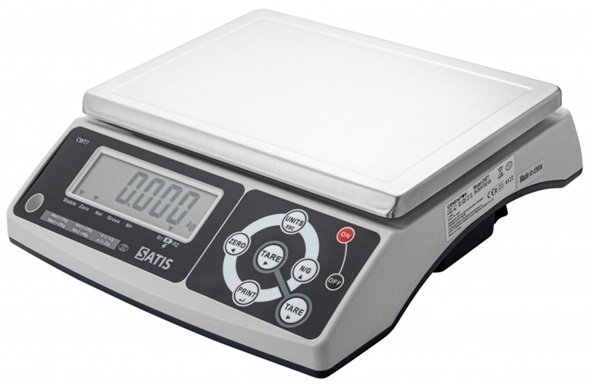 WAGA SKLEPOWA ELEKTRONICZNA MAGAZYNOWA 30kg 5g SATIS CWT71530kg 5903824905481