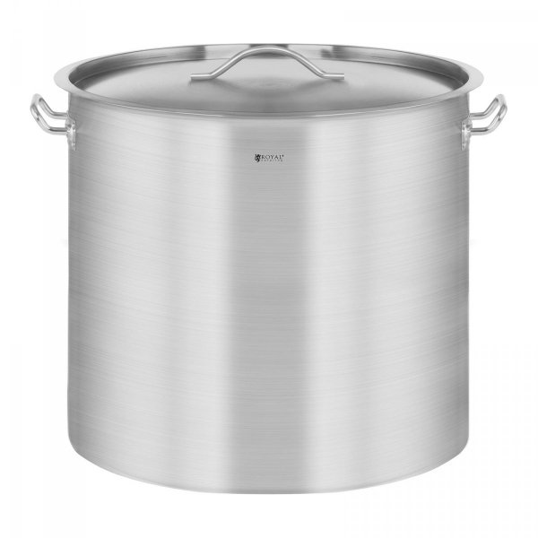 Garnek ze stali nierdzewnej - 50l - pokrywka ROYAL CATERING 10011073 RCST-50E