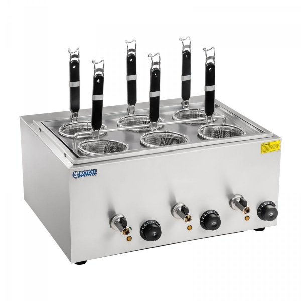 Warnik do makaronu - 6 x kosz ROYAL CATERING 10010235 RCNK-6