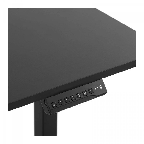 Biurko z regulacją wysokości - 1400 x 600 mm - stal z powłoką malowaną proszkowo FROMM STARCK 10260306 STAR_DESK_22