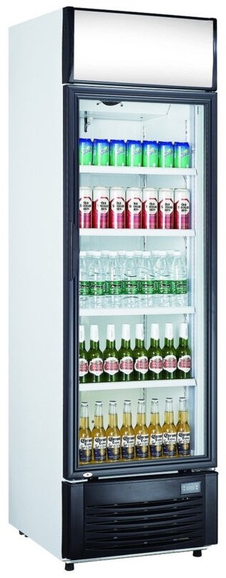 Witryna chłodnicza przeszklona 382L Szron LG 382BF