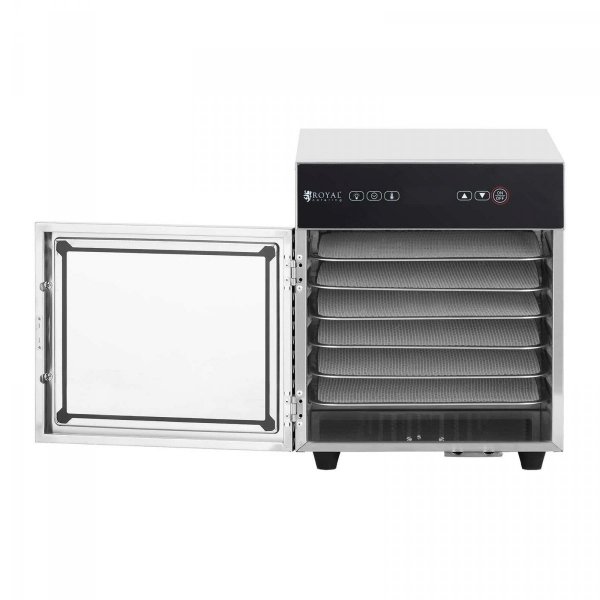 Suszarka do żywności 500W 6 rusztów ROYAL CATERING 10012686 RCDA-500/15S
