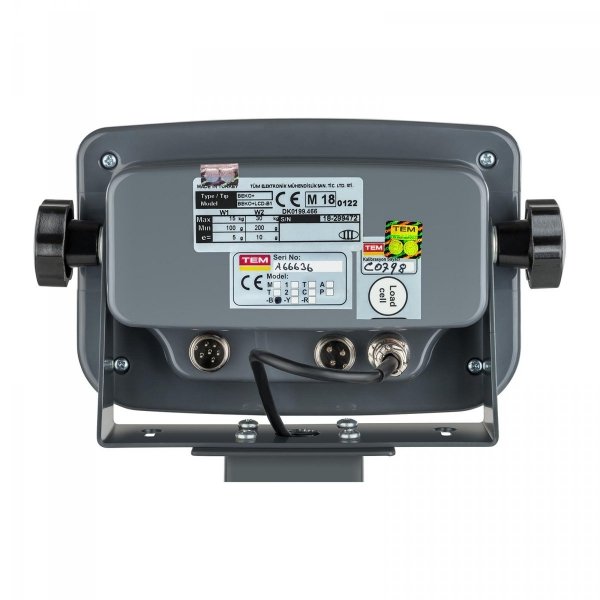 Waga platformowa - 30 kg / 10 g - legalizacja TEM 10200002 BEKO+LCD035x04030-B1