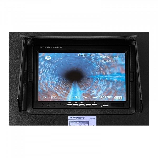 Kamera endoskopowa - 20 m - 12 LED - 7-calowy wyświetlacz STEINBERG 10030558 SBS-EC-200