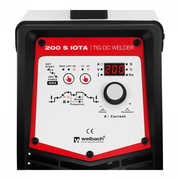 Spawarka TIG - 200 A - IGBT WELBACH 10020234 IOTA 200 S