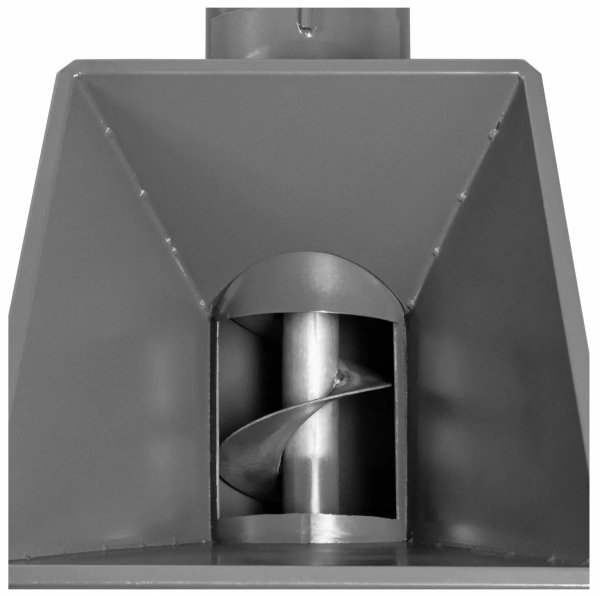 Podajnik ślimakowy - 1,4 m - 1000 kg/h - 1400 obr./min - stal węglowa Wiesenfield 10280609 WIE-SC-100
