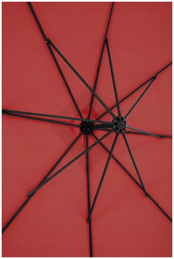 Parasol ogrodowy wiszący 250x250cm UNIPRODO 10250554 UNI_UMBRELLA_SQ250BO_N