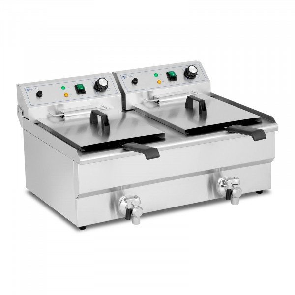 Frytownica - 2 x 16 l - Royal Catering - 230 V ROYAL CATERING 10012011 RCPSF 26ETH