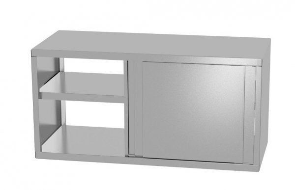 Szafka przelotowa z drzwiami suwanymi 900 x 400 x 600 mm POLGAST 309094P 309094P