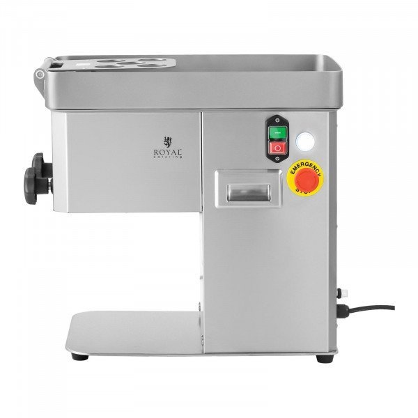 Krajalnica do mięsa - 550 W - Royal Catering - stal nierdzewna ROYAL CATERING 10012238 RCFW-110D-PRO