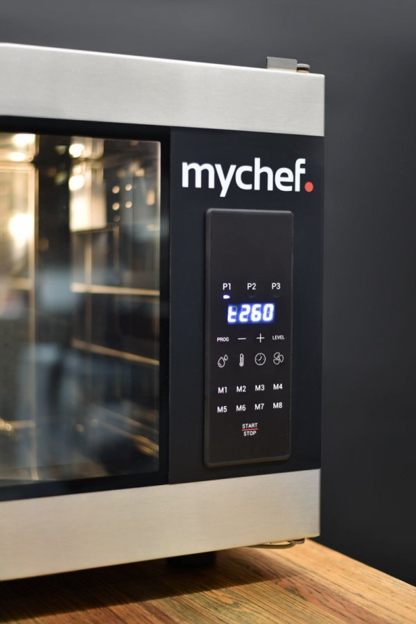 Piec konwekcyjny z naparowaniem | piekarniczy | 4x460x330 mm | 3,6 kW | 230 V | Mychef BAKERSHOP AIR-S 443E