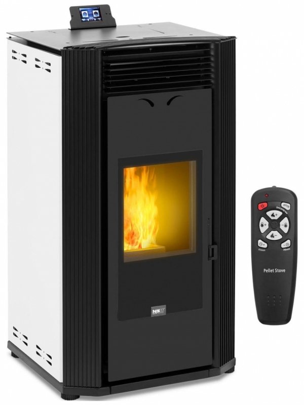 Piec na pellet z płaszczem wodnym do 400 m3 24000 W MSW 10062531 MSW-PLT-W24