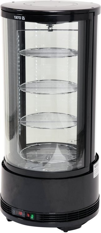 WITRYNA CHŁODNICZA 73L 50x50x106 CZARNA YATO YG-05090 YG-05090