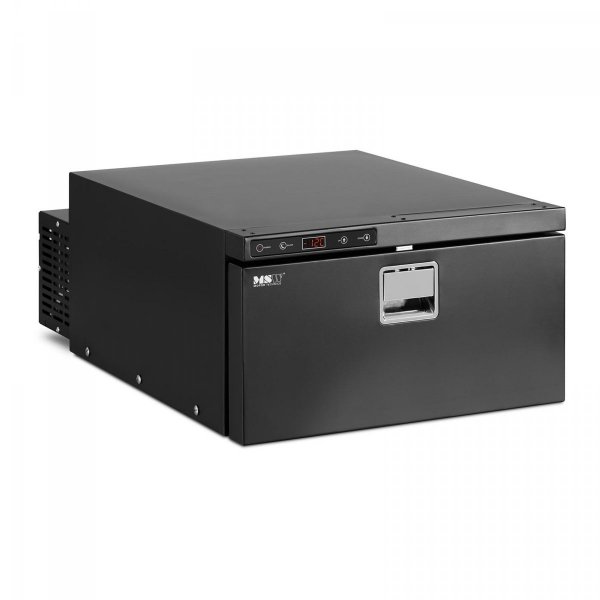 Lodówka samochodowa - 28 l - od -12 do 10°C - 12/24 DC V MSW 10061607 MSW-CRF30-46W
