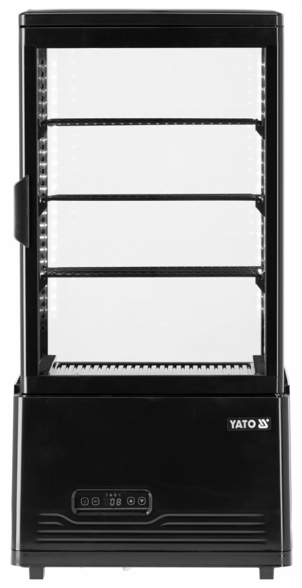 WITRYNA CHŁODNICZA 69L 46X41X90 CZARNA YATO YG-05051